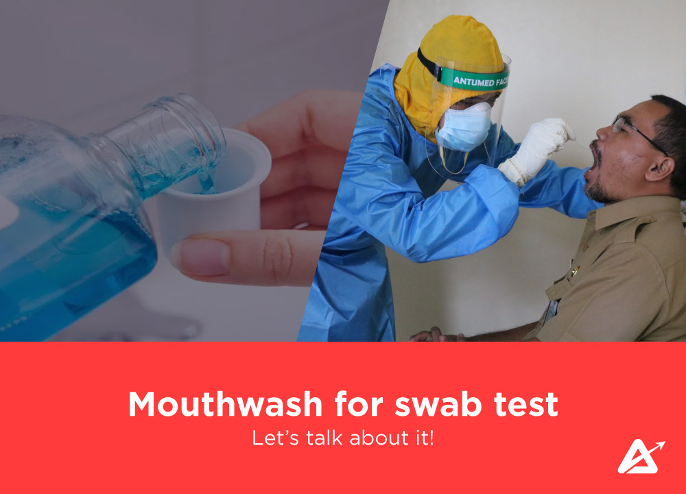 Best mouthwash for a swab test