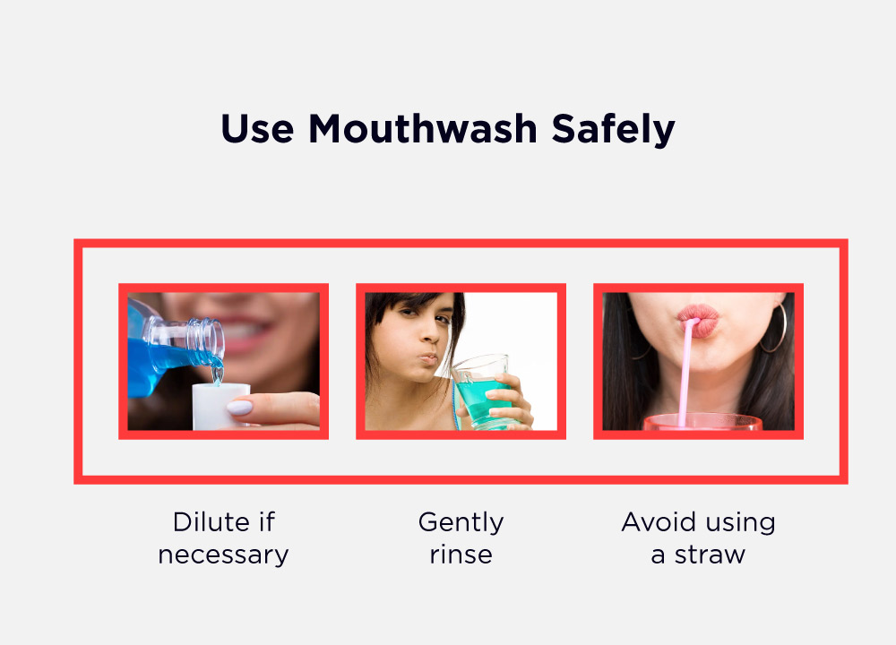 How to Use Mouthwash Safely. can I use mouthwash after tooth extraction