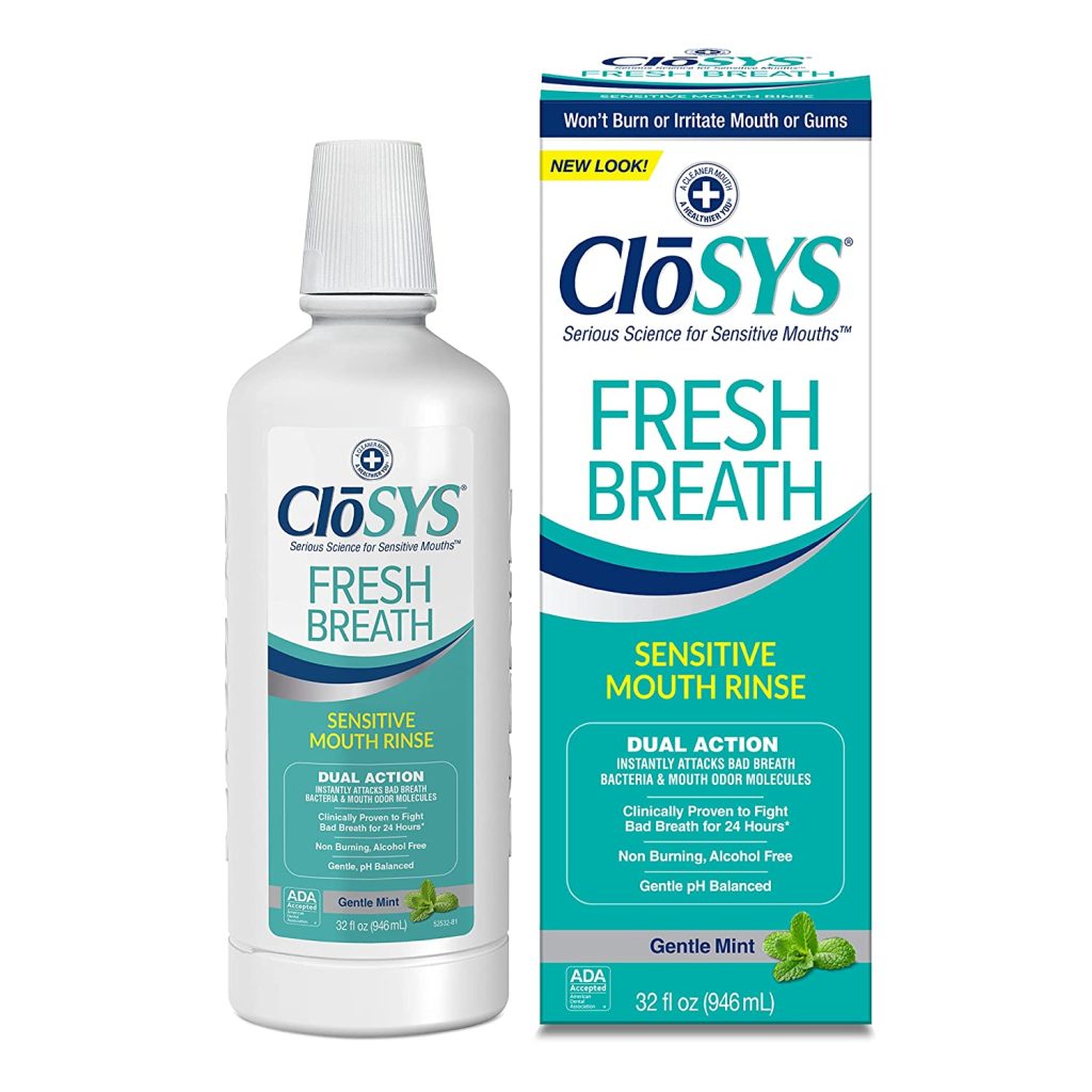 Best mouthwashes for bad breath CloSYS