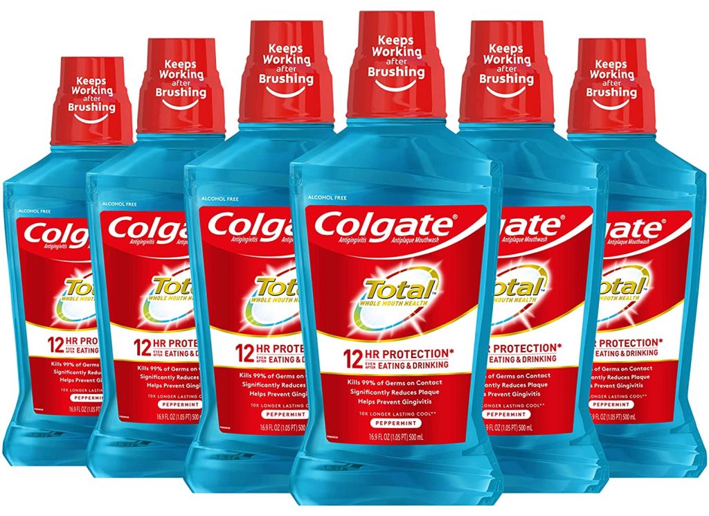 Best mouthwashes for bad breath Colgate Total Advanced Pro-Shield