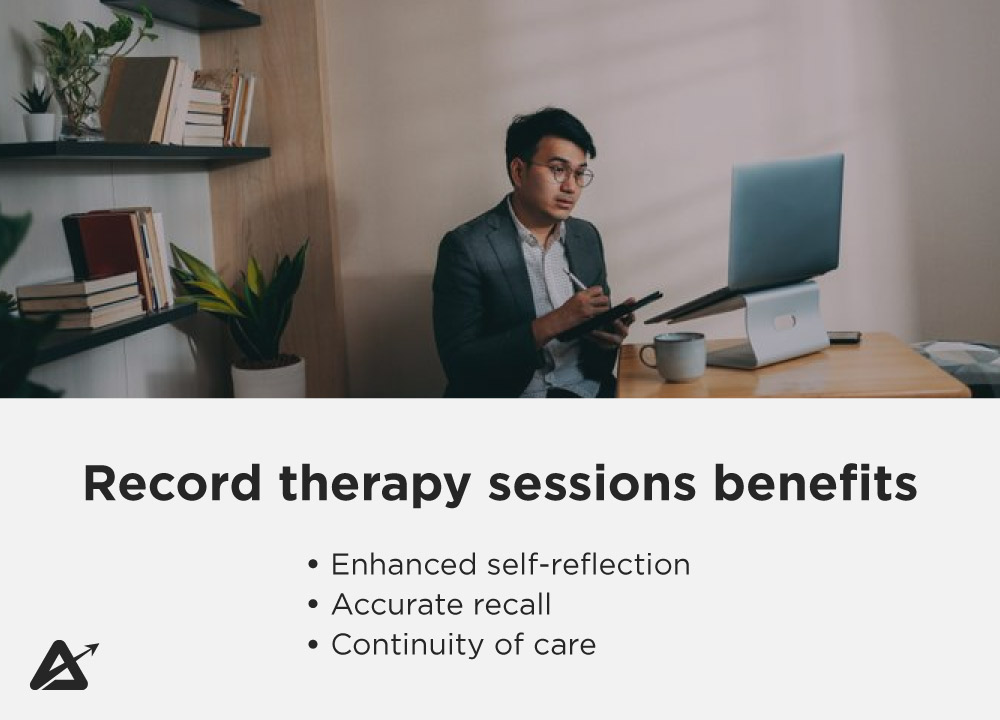 Record therapy sessions can provide several benefits, including