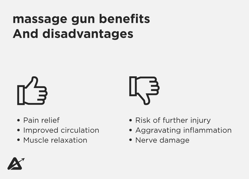 What benefits of using massage gun on ankle
