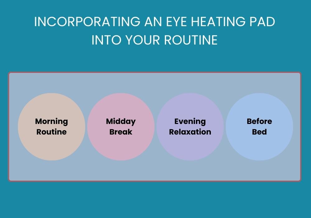 Incorporating an Eye Heating Pad into Your Routine
