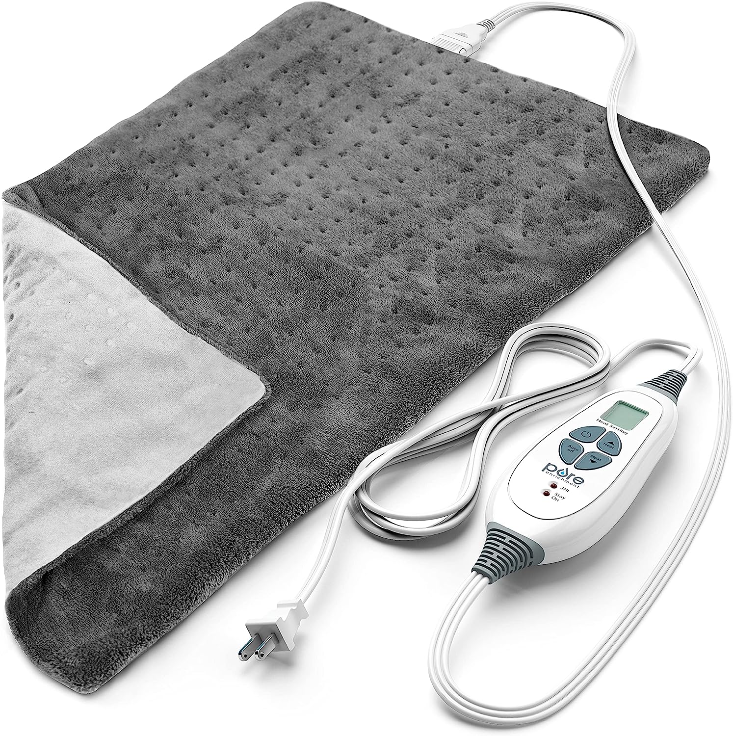PureRelief XL King Size Heating Pad heating pad after acupuncture